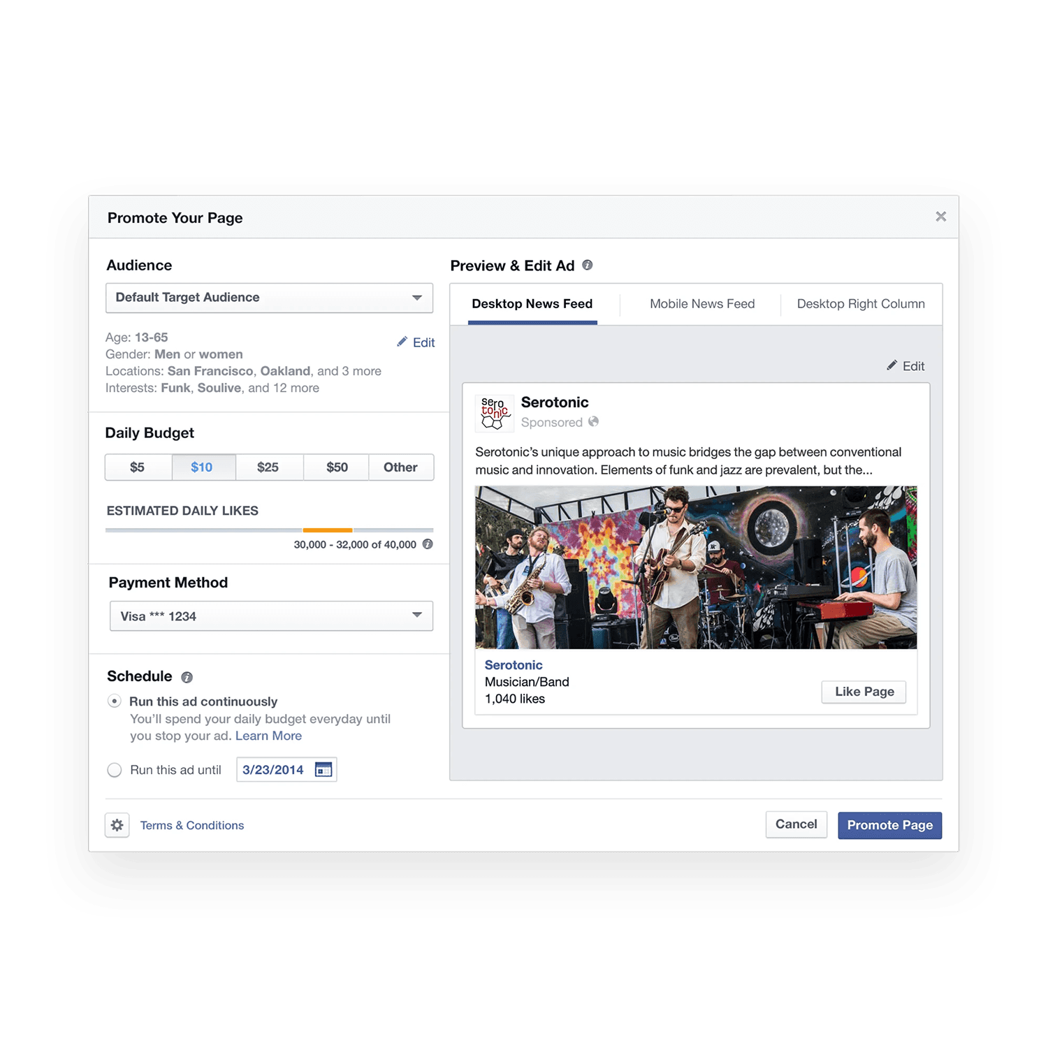 Facebook Pages cover
